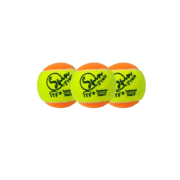 Bola de Beach Tennis Spin - Pack com 06 Tubos - Amarelo
