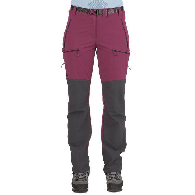 Calca-feminina-de-trekking-Trek-900-vinho-36--L28-