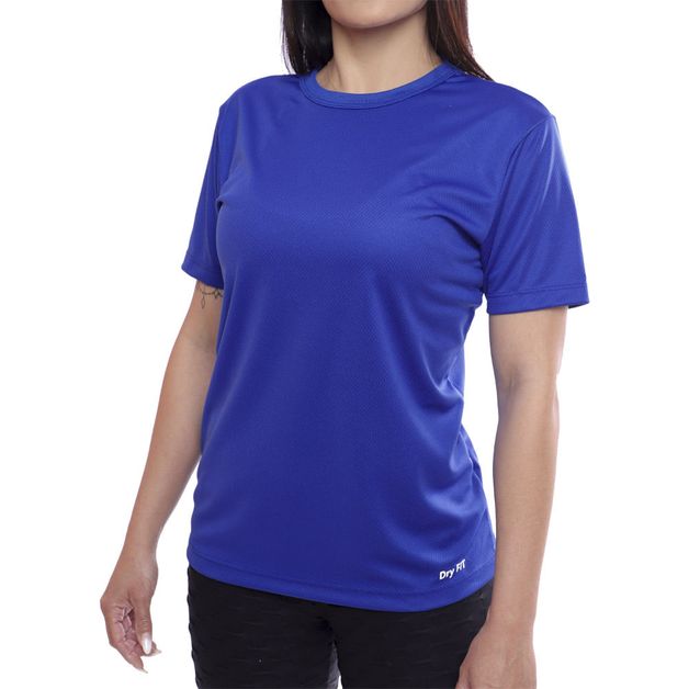 Camiseta Feminina Dry Fit Manga Curta Treino Academia Caminhada