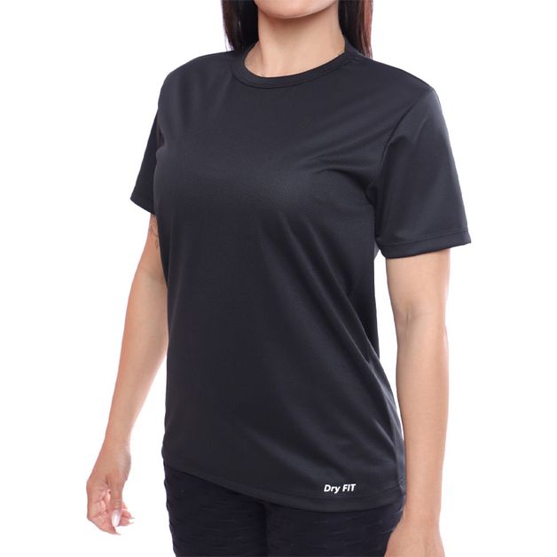 Camiseta Feminina Dry Fit Manga Curta Treino Academia Caminhada