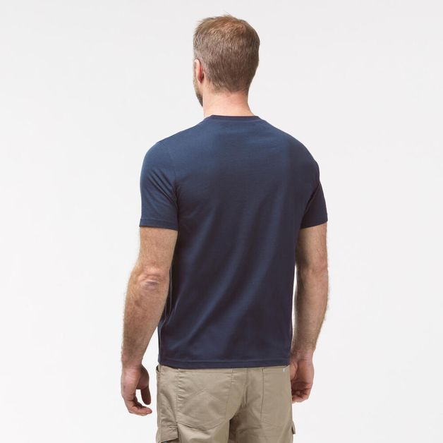 Camiseta-masculina-de-trilha-NH500-azul-marinho-G