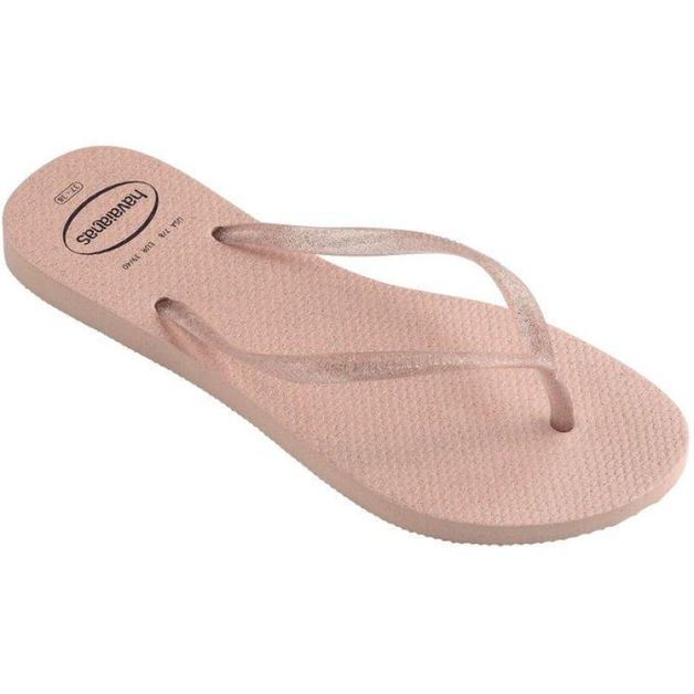 Chinelo Havaianas Slim Glitter II Rosa Ballet - HUPI