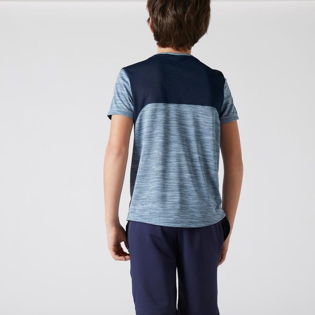 Camiseta-infantil-de-ginastica-S500-preto-5-6-anos