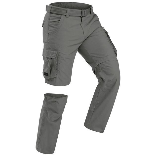 Calca-modular-masculina-Travel-100-verde-militar-escuro-42