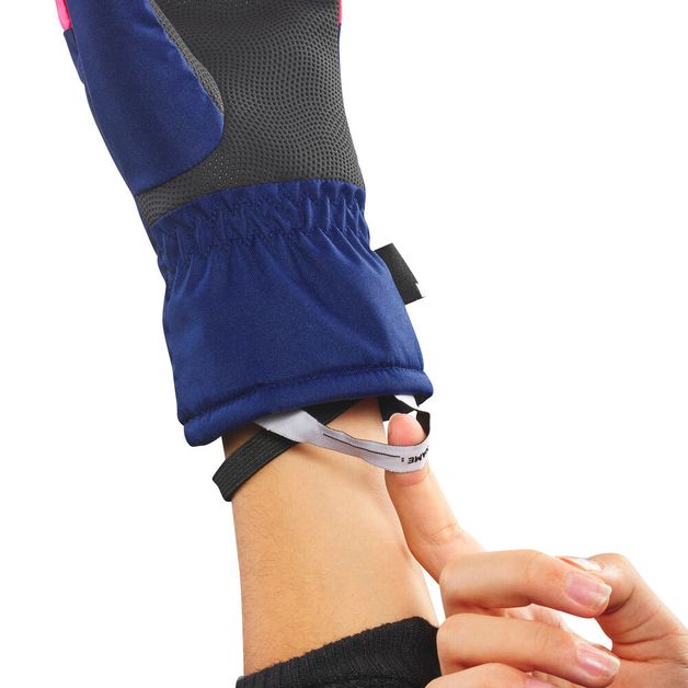 Ski-p-gl-100-jr-black-8-years-Rosa-azul-12-ANOS