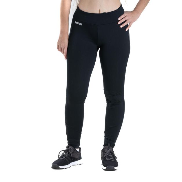 Calça Compressão feminina de Corrida Kalenji Run Warm 100