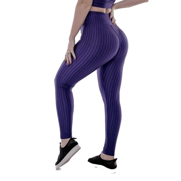 Calça Legging Academia 3D com tule lateral, cintura alta e grande  compressão, zero transparência - Mirraje Girls - Calça Legging - Magazine  Luiza