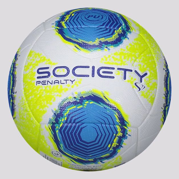 Bola de Futebol Penalty Society Líder - Amarelo