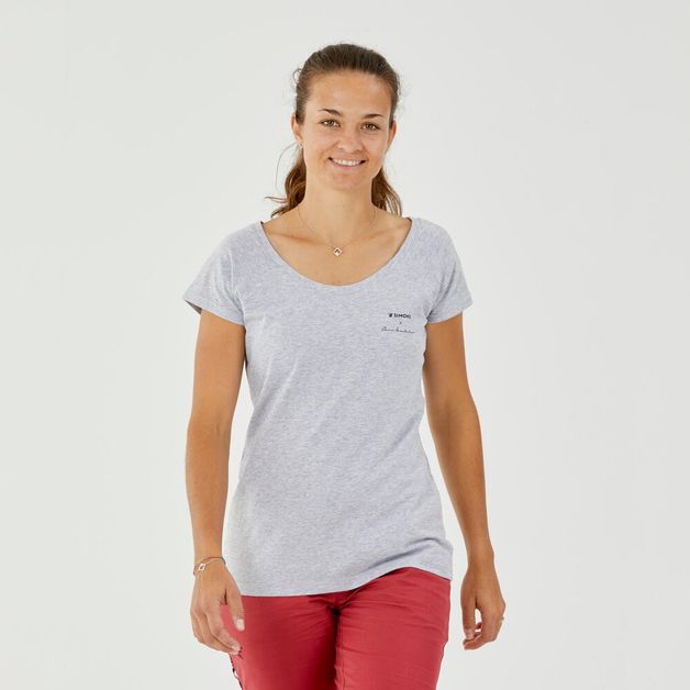 Camiseta Petzl Cor Cinza Escuro - Spelaion - Camiseta Feminina