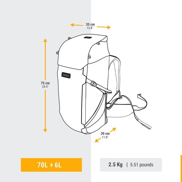 Travel-900m-70l-backpack-kaki-no-size-70-L