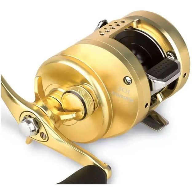 Carretilha Shimano Calcutta 201b Lado Esquerdo