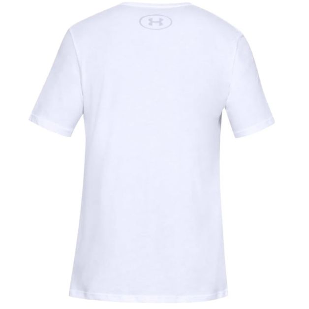 Camiseta Under Armour Treino Sportstyle Logo Masculino - Branco
