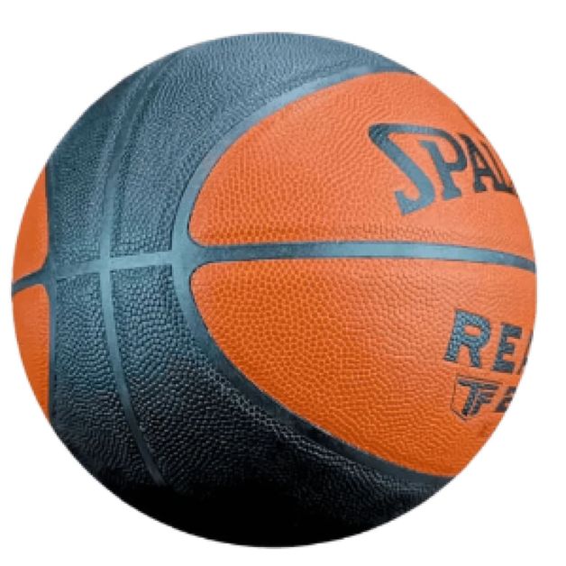 Bola Basquete Spalding REACT TF-250 FIBA - Laranja e Preto