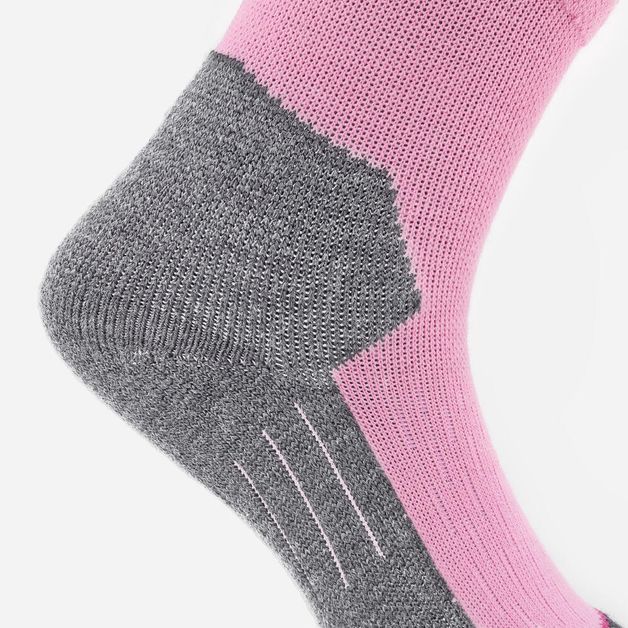 Ski-socks-100-jr-bl-uk-2.5-5---eu-35-38-Rosa-21-24-BR