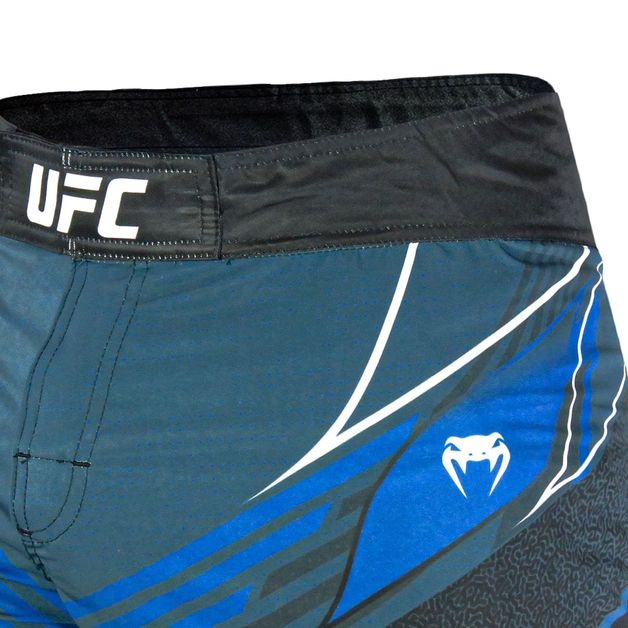 Short Fit UFC Venum Oficial Fight Night Men's Shorts Azul Masculino
