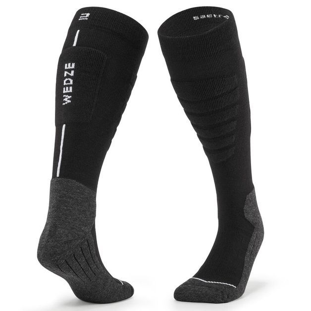 Ski-socks-100-blue-12-14---47-50-Preto-33-36