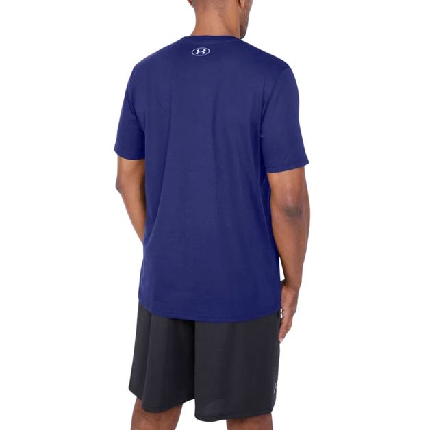 Under Armour SPORTSTYLE LOGO SS Azul / Branco / Branco - Entrega