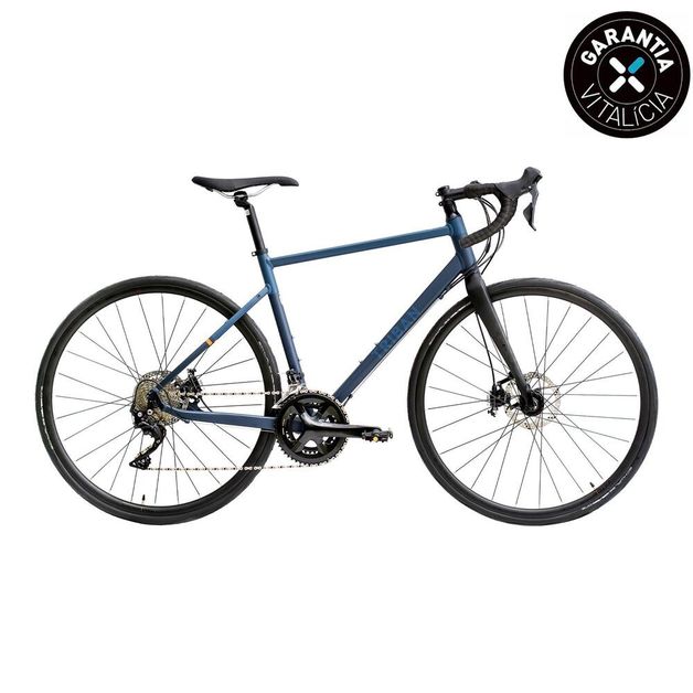 Bicicleta-de-Ciclismo-Estrada-Triban-RC520-azul-M