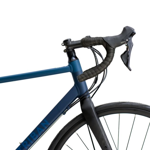 Bicicleta-de-Ciclismo-Estrada-Triban-RC520-azul-M