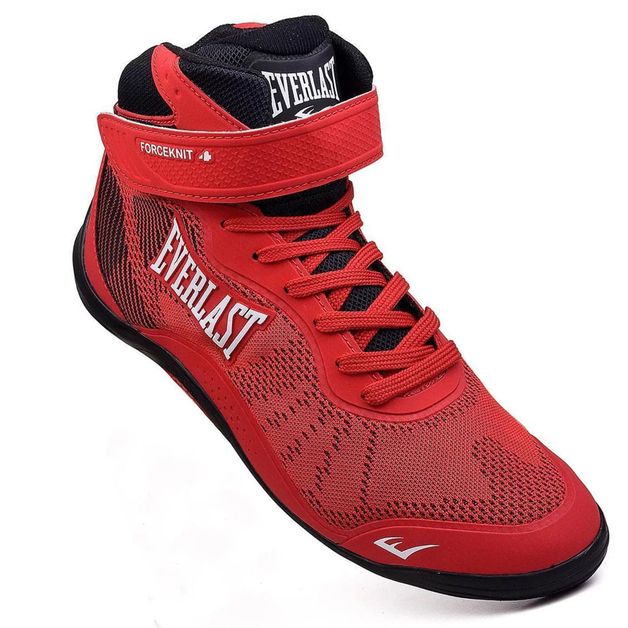 Tênis Everlast Forceknit 4 Masculino - Vermelho e Preto