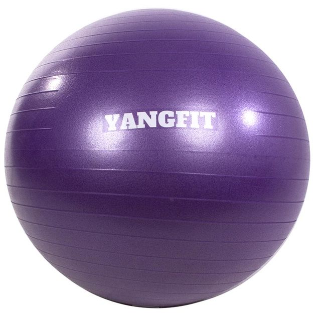 Bola de Pilates 55cm Com Bomba de Ar - Yangfit
