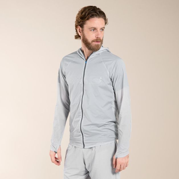Wind-jacket-trail-m-khak-xl--chest-43---Cinza-P