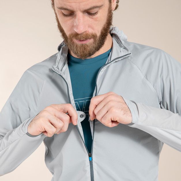 Wind-jacket-trail-m-khak-xl--chest-43---Cinza-P