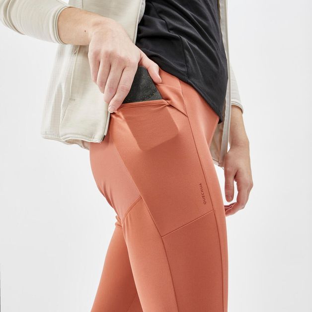 Legging-mh500-kaki-w-uk-4-6---eu-xs-Marrom-G