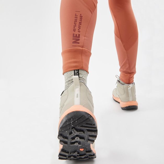 Legging-mh500-kaki-w-uk-4-6---eu-xs-Marrom-G