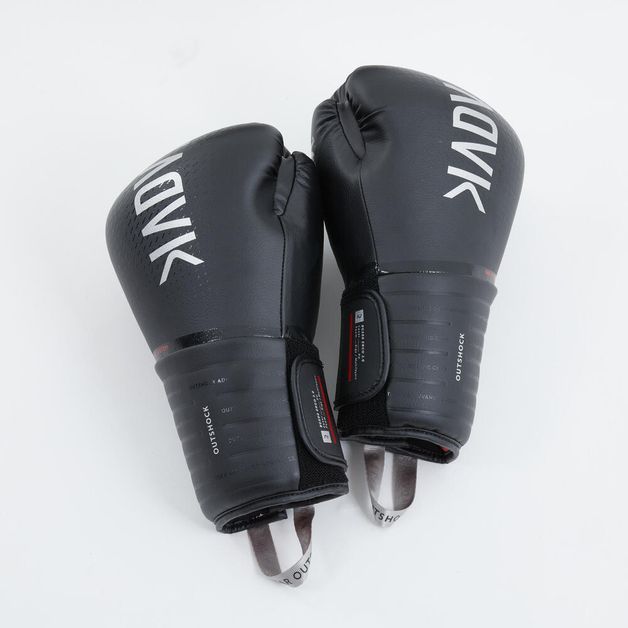 Boxing-gloves-500-ergo-black-8oz-Preto-8-OZ