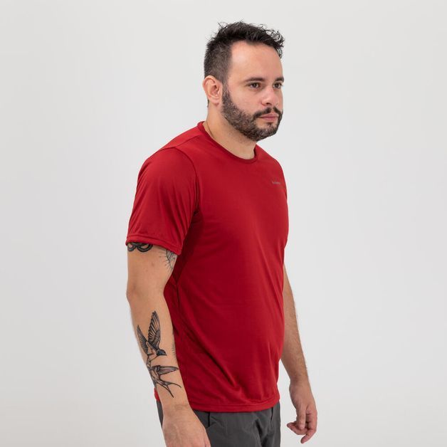 Camiseta-masculina-de-trilha-MH100-vermelho-3G