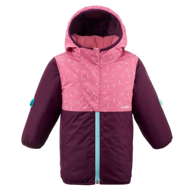 Jaqueta-infantil-de-Ski-WARM-Lugiklip-ROSE-12-MESES