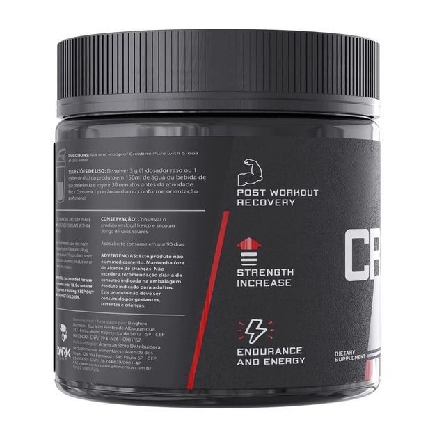 Creatina Monohidratada Pura 150g Dark Lab