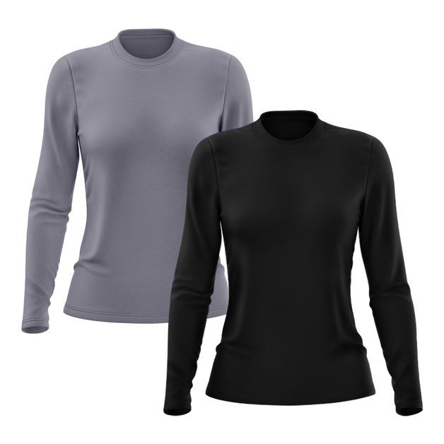 Fashion blusa termica decathlon feminina