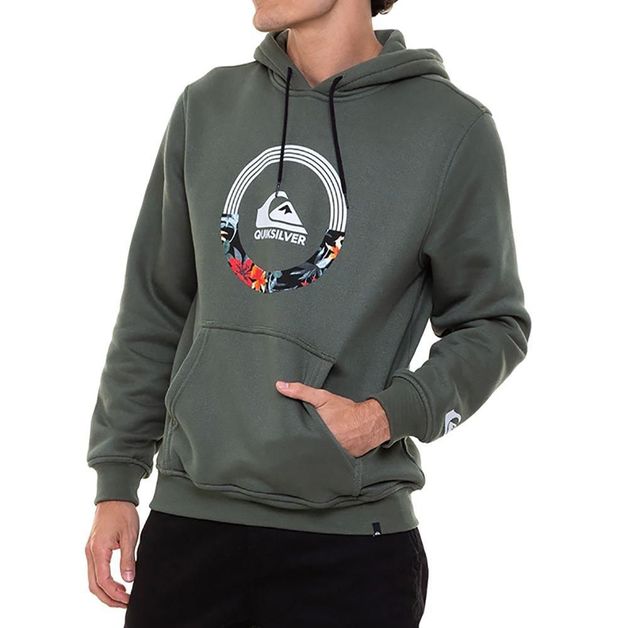 Moletom deals quiksilver canguru