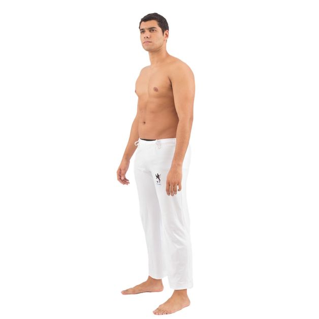 Calça branca best sale masculina capoeira