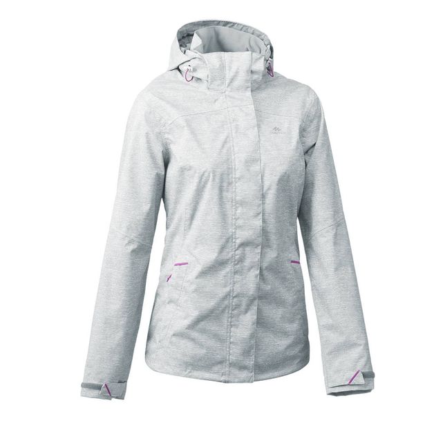 Jaqueta Feminina de Trilha Impermeável MH100 Quechua