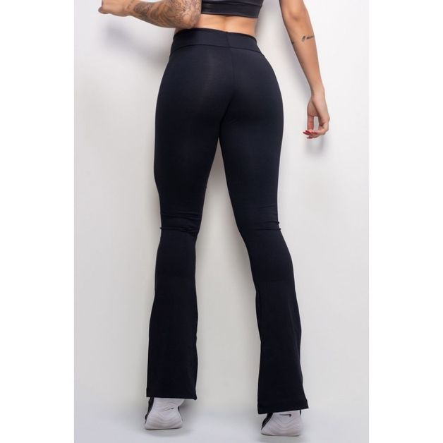 Calça bailarina hot sale cintura alta