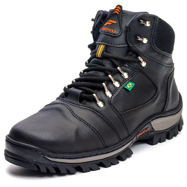 Bota coturno masculina adventure cano médio solado sales trekking