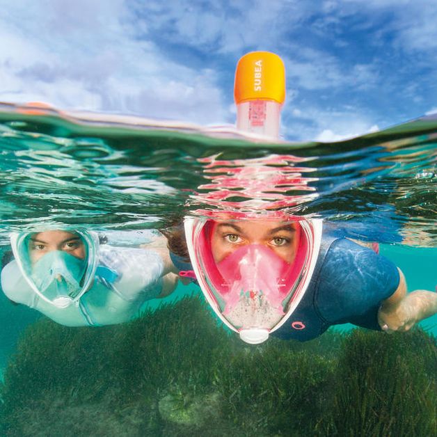 Decathlon máscara outlet snorkel