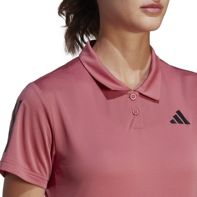 Camisa polo shop adidas rosa