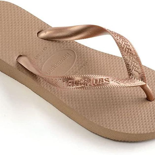 Havaianas top hot sale rose gold