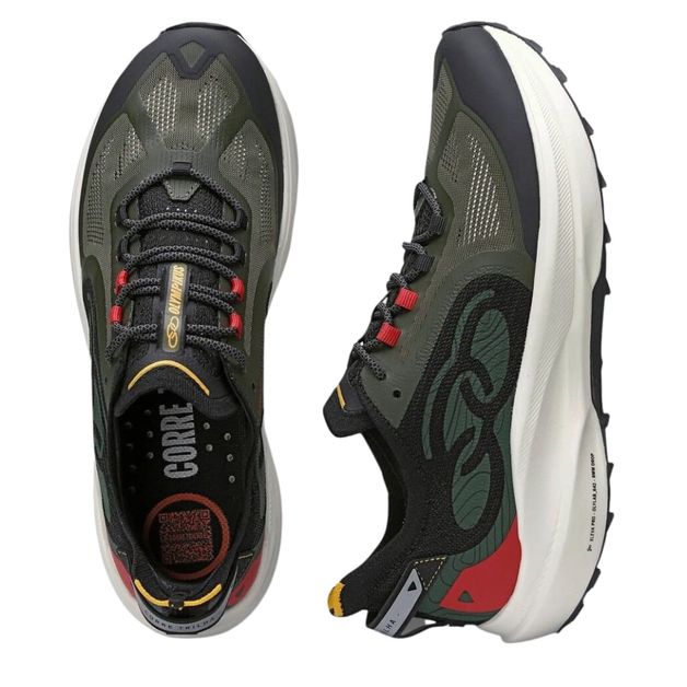 Tenis preto corrida sales militar