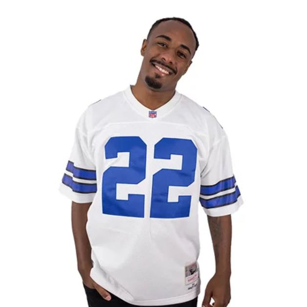 Emmitt smith mitchell and ness clearance jersey