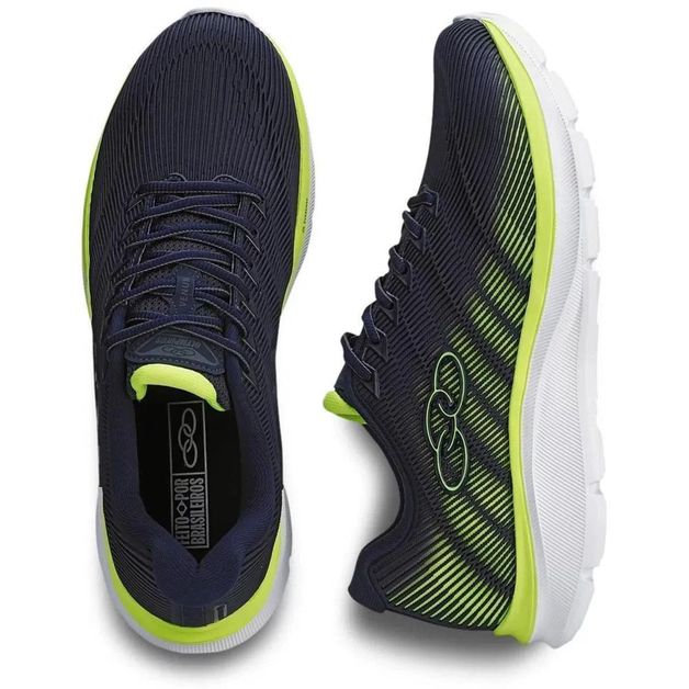 Tenis olympikus azul e sales verde