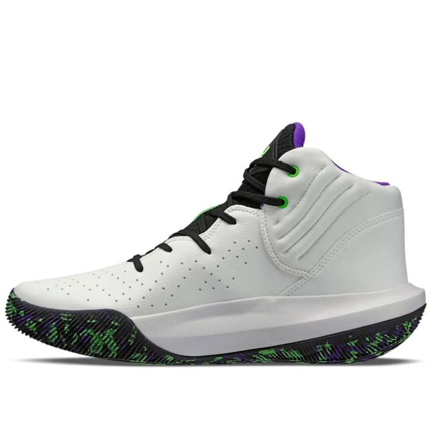 White under store armour high tops