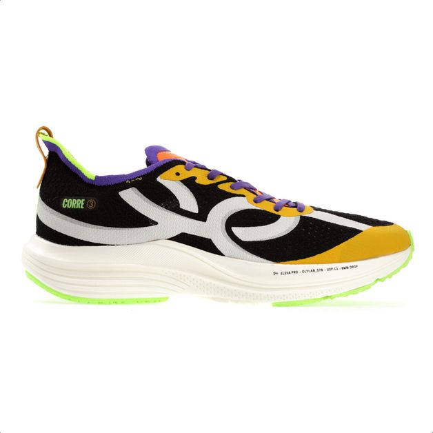 Tenis olympikus preto e hot sale amarelo