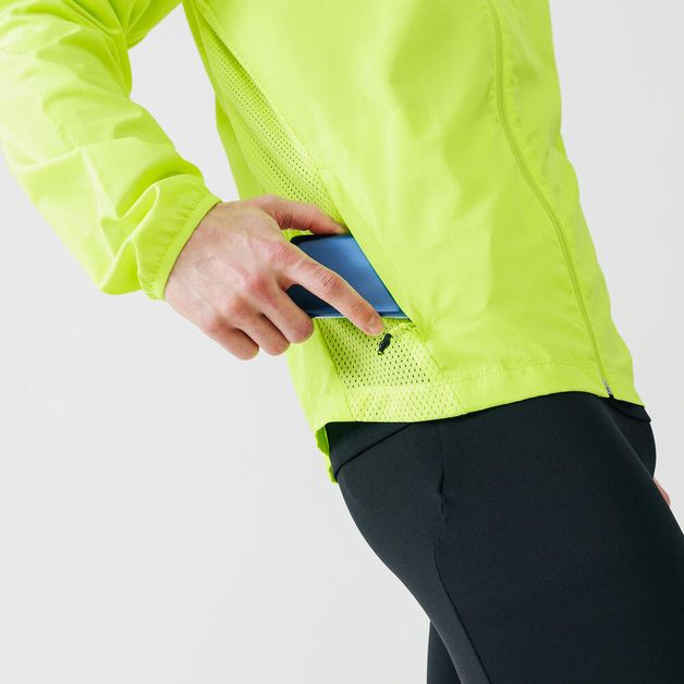 JAQUETA CORTA VENTO DE CORRIDA MASCULINO