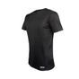 Camiseta masculina de corrida Sun Protect 100, preto, P
