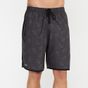Bermuda Masculina de Surf Bolso com Zíper e Cintura Elástica Olaian, preta, M